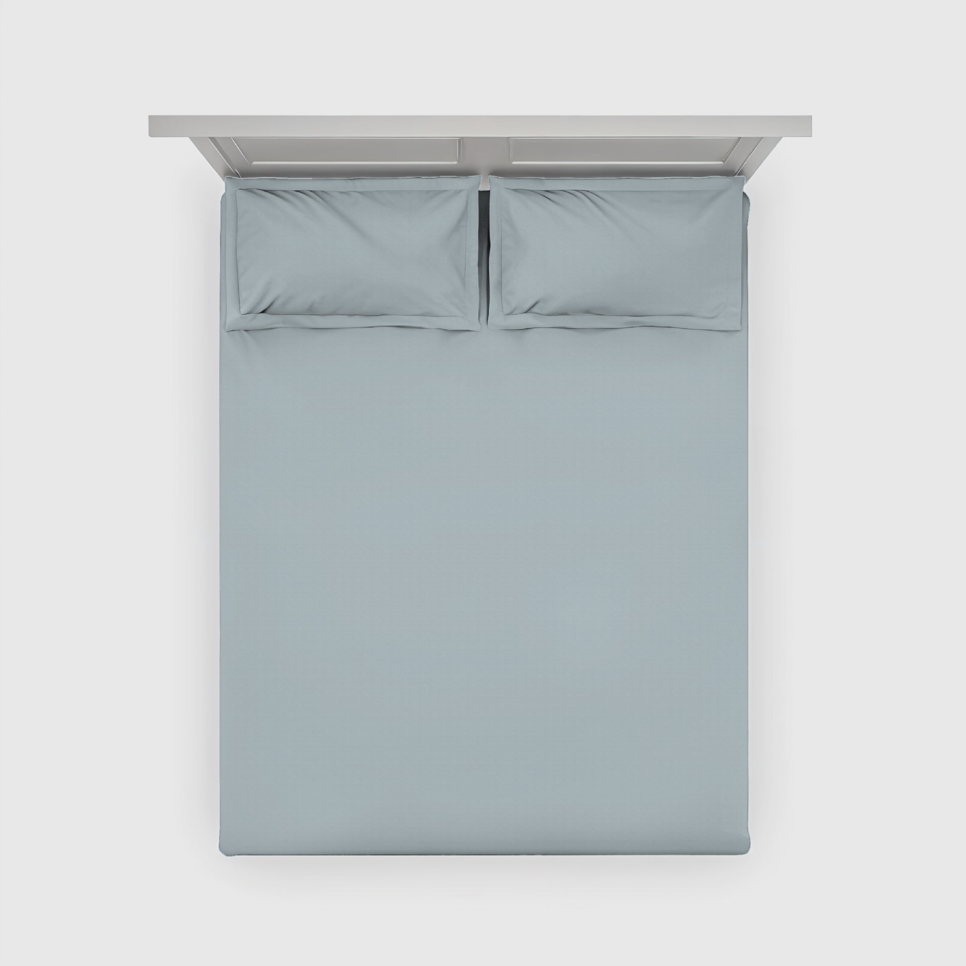 Ocean Hush bedsheet - slate blue satin cotton 300 TC
Luxury slate blue king bedsheet - Cloud Comfort
Cotton satin bedsheet with a calming ocean tone