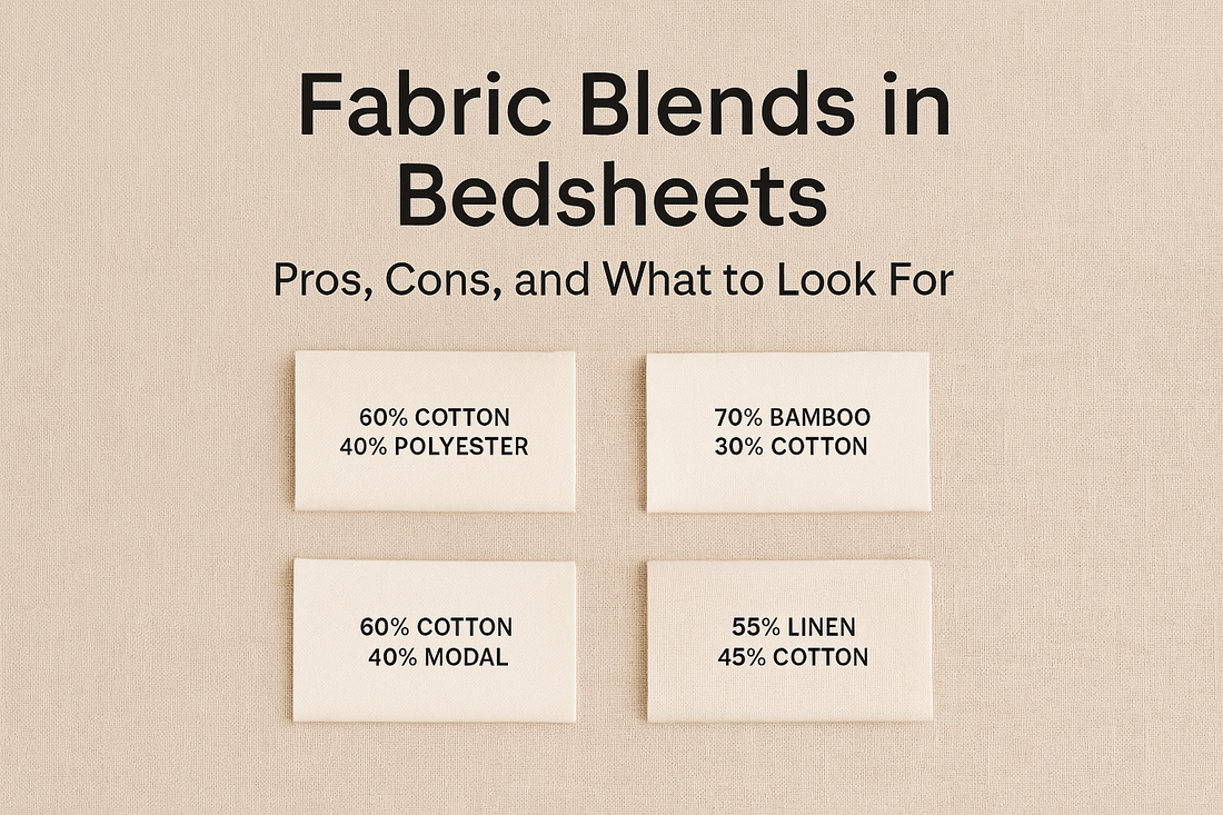 Fabric Blends Explained: Pros, Cons, and Performance in Everyday Bedding