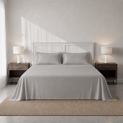 Dreamscape – 300 TC King Sized Sateen Bedsheet Set