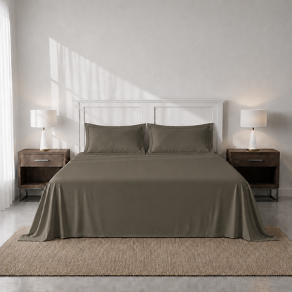 Dreamscape – 300 TC King Sized Sateen Bedsheet Set