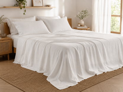 Linen Whisper – Linen Look Cotton Bedding
