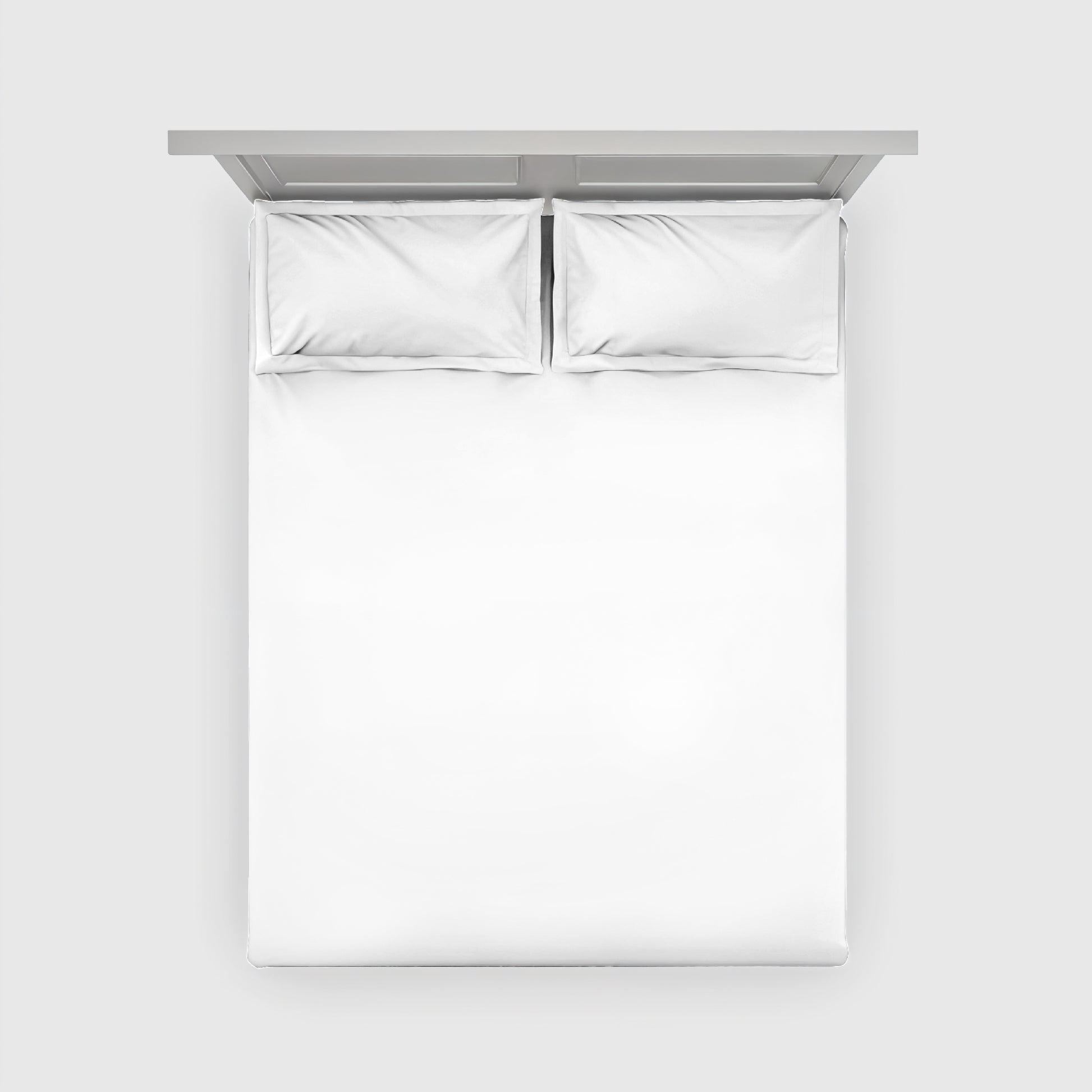 Alabaster Serenity bedsheet - white satin 300 TC cotton
Luxury white bedsheet with pillow covers - Cloud Comfort
300 thread count king size cotton satin bedsheet