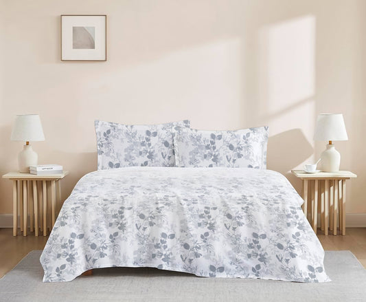 Neer Viraasat - 300 TC Sateen Printed Flat Set