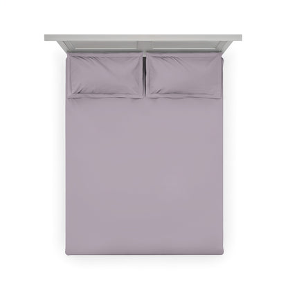 Dusted Mauve: Mauve Sateen Bedsheet