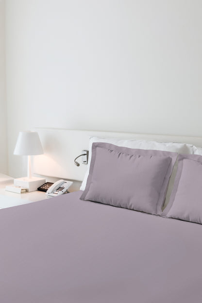 Dusted Mauve: Mauve Sateen Bedsheet