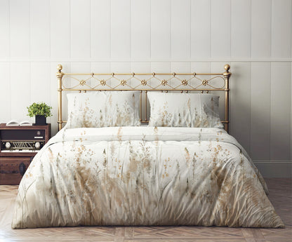Komal Reva - 200 TC Percale Printed Flat Set
