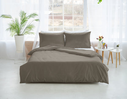Mocha Earth – King Size Dobby Weave Bedsheet